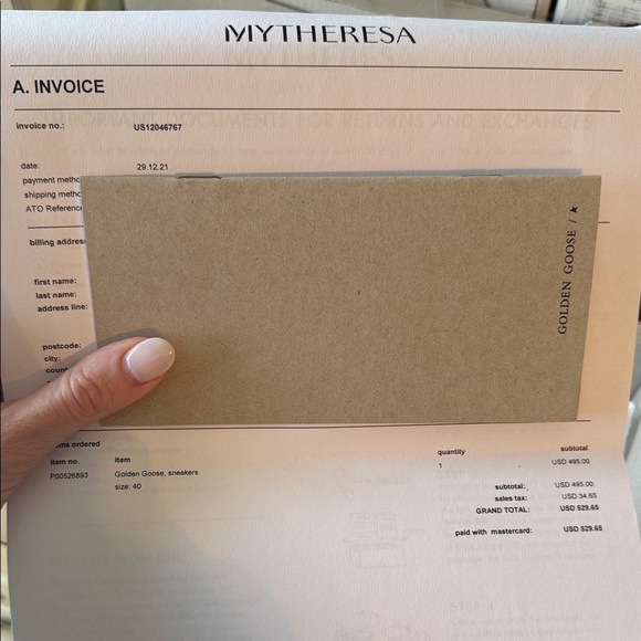 Golden Goose Superstar Classic Dotted Star Size 40 - Picture 12 of 15